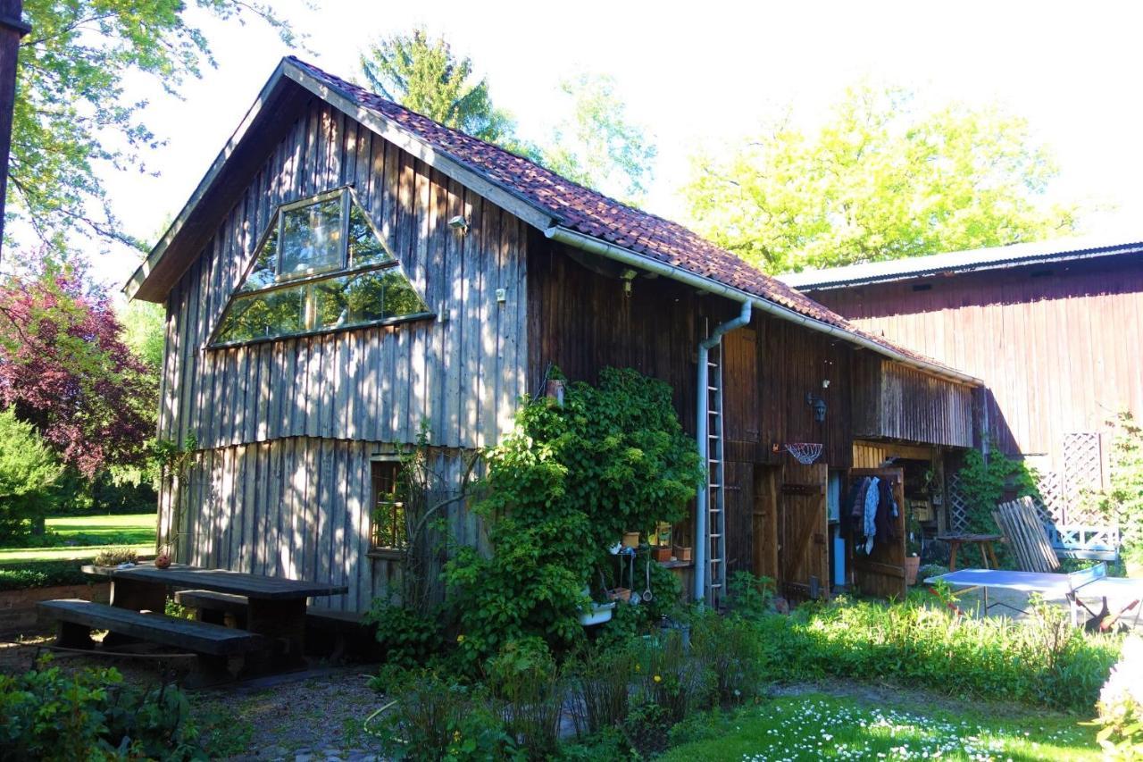 Ferienhaus Eichhof, Garlstorf - Lueneburger Heide Bagian luar foto
